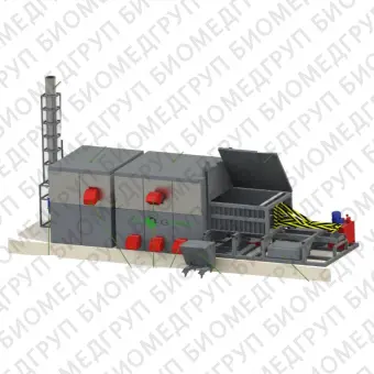 Медицинская система обработки отходов ECO500K