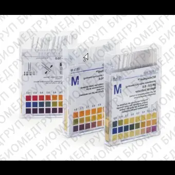 Индикаторная бумага pH 014, шаг 1, Merck Millipore, 1095350001, 100 полосок