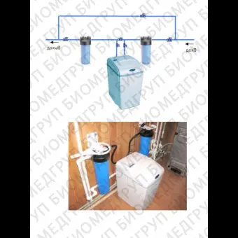 Система предварительной очистки водопроводной воды СПО XL, 1800 л/ч, Диаэм, СПО XL