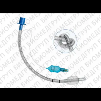 Трубка эндотрахеальная армированная с манжетой, размер 6.5  Mederen