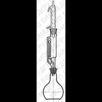 Аппарат для экстрагирования по Сокслету с холодильником Аллина, 100 мл, Simax, 8730 F/632 442 103 100