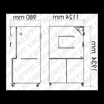 Камера испытательная теплохолодвлажность, 70...180С, MKFT240, 228 л, Binder, 90200383