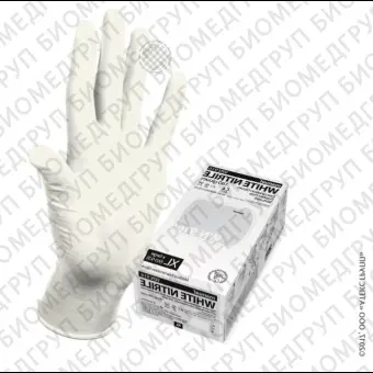 MANUAL WHITE NITRILE