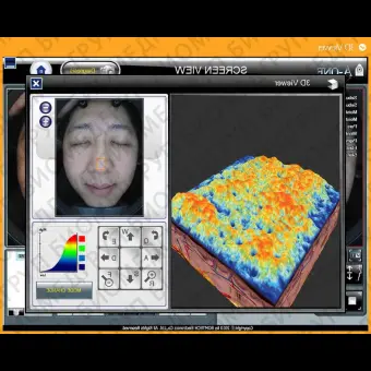 Система диагностики кожи анализ степени увлажнения кожи AONE Pro