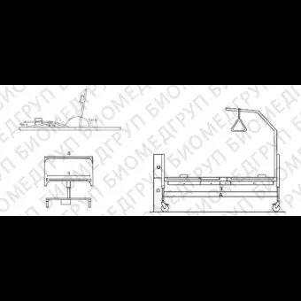 Медицинская кровать Haydn