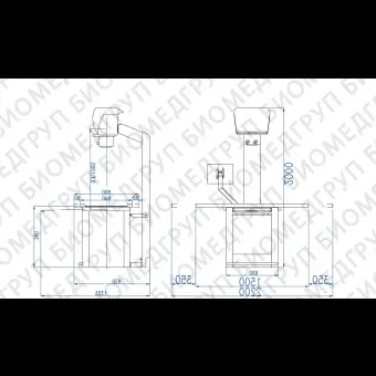 Ветеринарная рентгенографическая система VETTECH 300HF