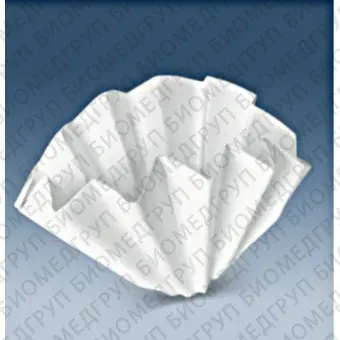 Фильтр бумажный для фильтрации экстракта, складчатый, d 240 мм, 80 г/м, 22 с/10 мл, 100 шт, Ahlstrom Munktell, 144040