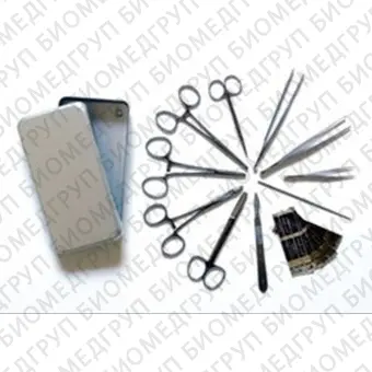 Комплект инструментов для малой хирургии IA05601