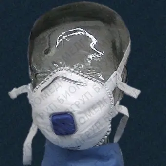 Защитная маска с клапаном выдоха P3