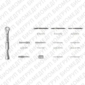 Комплект инструментов для стоматологической имплантологии XSLS