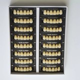 Зубы акриловые 3х слойные Kaifeng (гарнитур 28 зубов) HUGE DENTAL (S3A1)