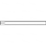 Вкладыш Agilent для Shimadzu, внутренний диаметр 3,4 мм, разделенный/неразделенный, одинарный конус, 5 шт/уп