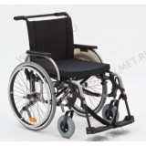 Кресло-коляска для полных, с шириной сиденья 53 cм и грузоподъёмностью до 165 кг