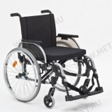 Кресло-коляска для полных, с шириной сиденья 58 cм и грузоподъёмностью до 165 кг
